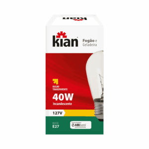 Lâmpada para Geladeira/Fogão Kian 40w 110V - Base-E27