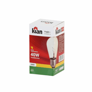 Lâmpada para Geladeira/Fogão Kian 40w 220V - Base-E27