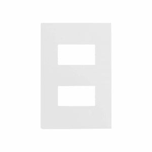 Placa Recta Satin 4x2 2 Módulos Separados B.Lux