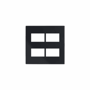 Placa Recta Satin 4x4 Módulo Separado B.Lux