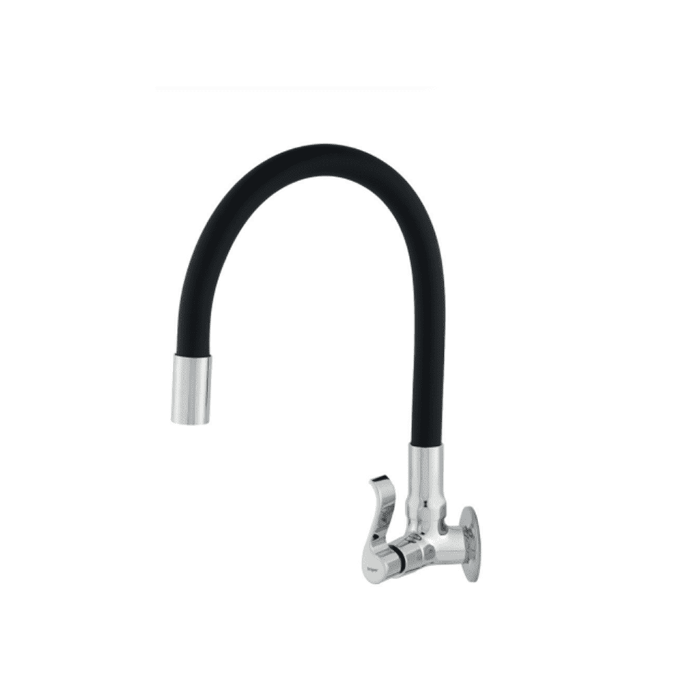 Torneira de Parede 1/4V 1168 Gourmet Preta – Cozinha C-70 <br> Imper Metais 3085